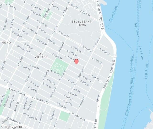 Location Map: 441 E 20th St Ste 7b New York, New York 10010