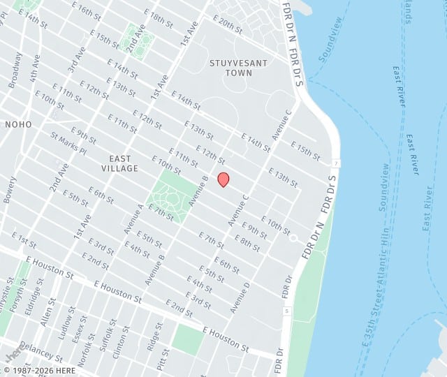 Location Map: 441 E 20th St Ste 7b New York, New York 10010